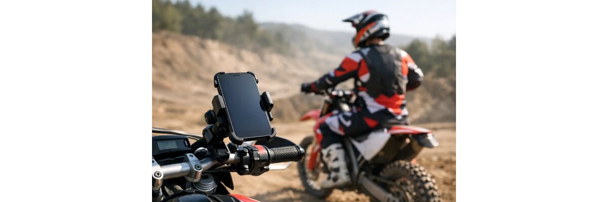 Smartphone Halterung Motocross richtig wählen - Smartphone Halterung Motocross richtig wählen