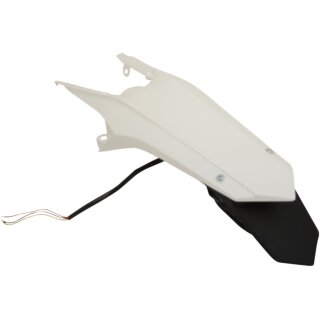 UFO Plast parafango W/LIGHT HVA 14-16 WHT