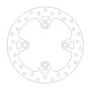 Moto-Master Disco freno rotondo 110685