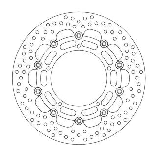 Moto-Master Disque de frein Round 5.5Mm 112214