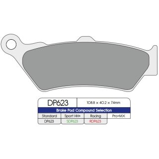 DP BRAKES Brake Pad Rdp