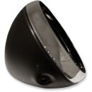 H/LAMP LUCAS 7" SHELL BLK