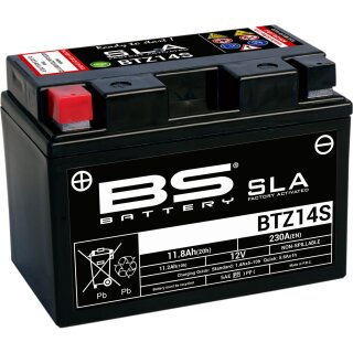 BATTERI BS BTZ14S SLA
