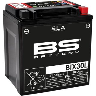 BS BATTERY Battery Bs Bix30L Sla