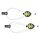 Sidi Tecno Shin Tensioner -84 size 45-48 Yellow (150mm)