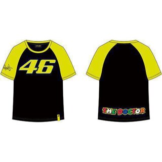 VR46 T-Shirt Kinder (VRKTS308204) Race Black