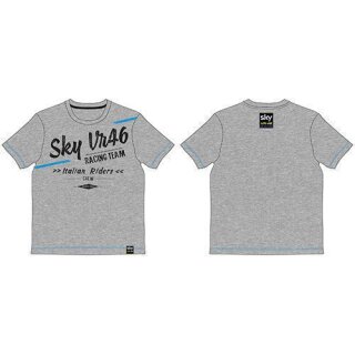 VR46 (SKKTS235605) T-shirt Kinder Sky Ongoing Grey