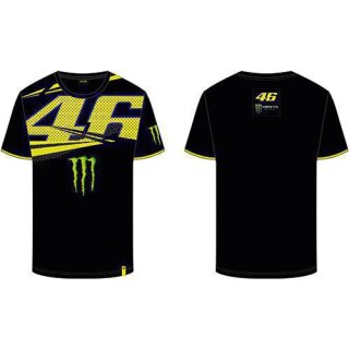 VR46 T-shirt (MOMTS316204) Monster Monza Black