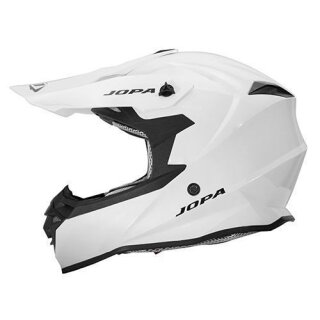 Jopa Motocross Helm HUNTER Color weiss