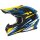 Jopa Motocross Helm HUNTER Legacy blau gelb