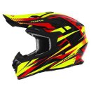 Jopa Motocross Helm HUNTER Legacy Fluo gelb rot