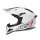 JUST1 Motocross Helm J12 Solid weiss