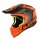 JUST1 Motocross Helm J38 Blade Orange schwarz