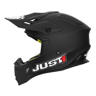 JUST1 Motocross Helm J38 Solid Mattschwarz