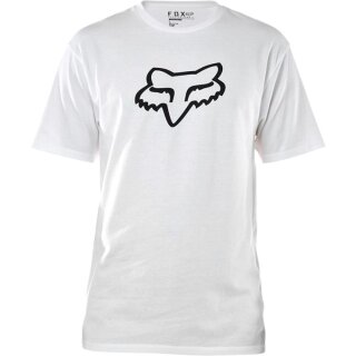 Fox T-Shirt Legacy Head [Opt Wht]