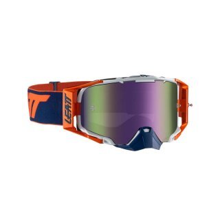 Leatt Velocity 6.5 Ink Blau Crossbrille getönt Enduro MX MTB Motocross Brille 