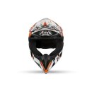 Airoh Motocross Helm Terminator Shock glänzend