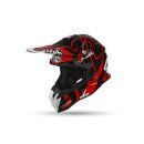 Airoh Motocross Helm Terminator Shock glänzend