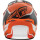 Fly Racing Kinetic Fullspeed Motocross Helm matt orange schwarz weiß