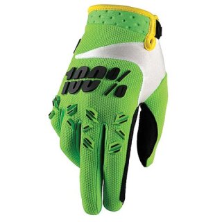 100% Airmatic Handschuhe Grün Größe XXL