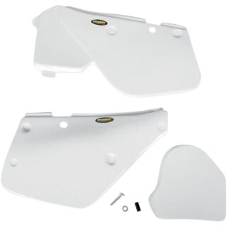 SIDEPLATES YZ125 86-7 WHT