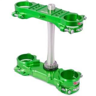 Xtrig triple clamp kit ROCS Offset 23 grøn 40301007