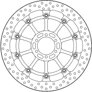 Disco de freno Moto-Master Halo T-Floater 117048