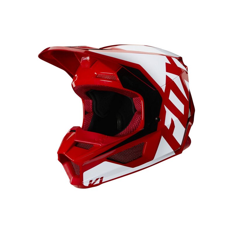 Fox Helmet Junior V-1 Czar Black/Yellow Yl