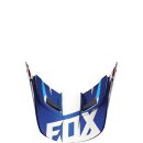Fox Mx16 V1 Helm Visier-Race [Blu]
