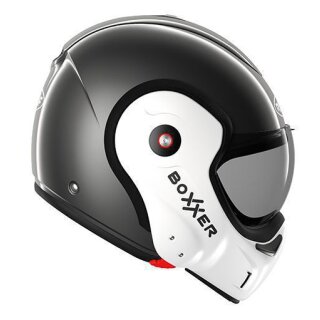 ROOF Helmet New Boxxer Face Metal-White