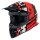 iXS Motocrosshelm iXS361 2.3 schwarz-rot-grau