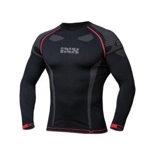 iXS Underwear Shirt 365 noir-gris 3XL/4XL
