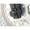 CAP AXLE FRONT 08-18XL BK