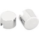 DRAG SPECIALTIES Axle Cap Rear Chrome