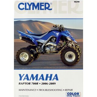 CLYMER Manual Yam Raptor 700