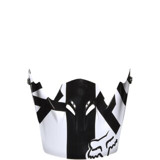 Fox Rampage Race Helm Visier [Blk/Wht]