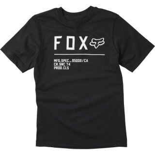 Fox Kinder Non Stop Kurzarm T-Shirt [Blk]