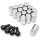 LUG-NUT-12X125-CHR-16PK