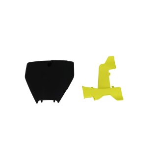 POLISPORT Plate#Frt Tc/Fc 19-22 Bk