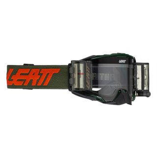 Leatt Brille Velocity 6.5 Roll-Off Cactus Clear 83%