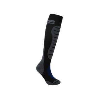 SIXS chaussettes longues MOT2 MERINOS noir-gris Taille : 36/39