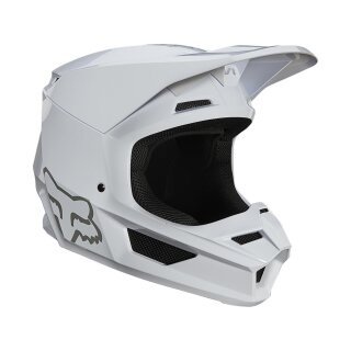 Fox V1 Plaic Motocross Helm [weiss]