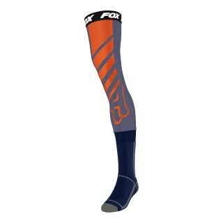 Fox Mach One Knee Brace Socken [Blu Stl]