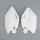 Pannelli laterali UFO Honda CRF 250R 04-05 Bianco