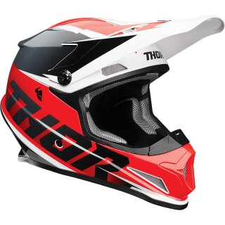Thor Sector Fader Helm Red/Black