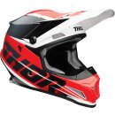 Thor Sector Fader Motocross Helm rot/schwarz