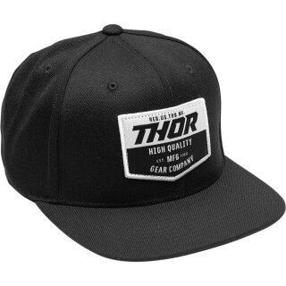 Thor Chevron Snapback Hat Black