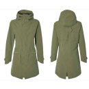 Basil Basil Regenparka Mosse Women, Olive Green, Gr. M