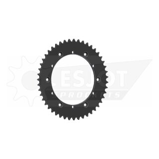 Esjot Kettenrad 520 44Z Stahl Schwarz