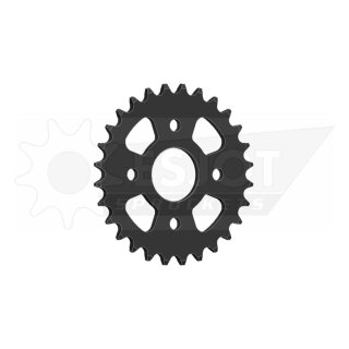 Esjot Kettenrad 520 28Z Stahl Schwarz